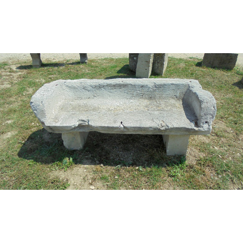 BANC EN PIERRE ANCIEN