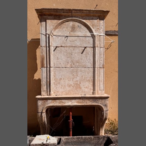 Cheminée Louis XIV à trumeau