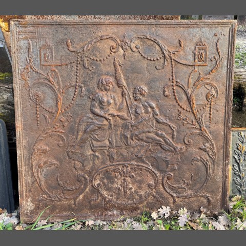 plaque de cheminée ancienne 