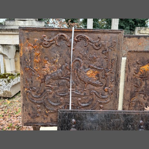PLAQUE DE CHEMINEE ANCIENNE
