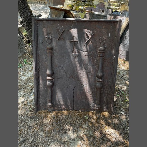 plaque de cheminée ancienne