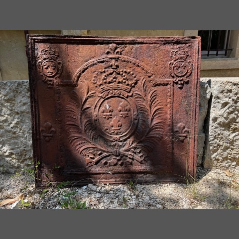 plaque de cheminée ancienne