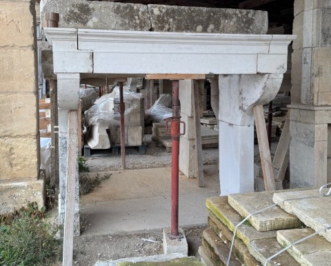 CHEMINEE ANCIENNE CAMPAGNARDE