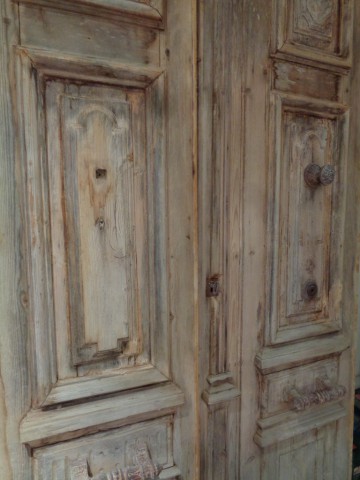 Porte en bois