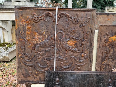 PLAQUE DE CHEMINEE ANCIENNE