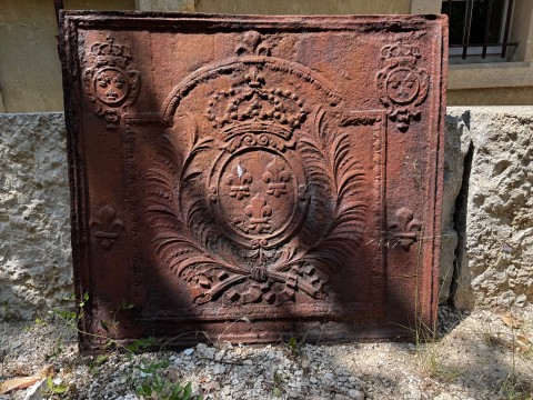 plaque de cheminée ancienne