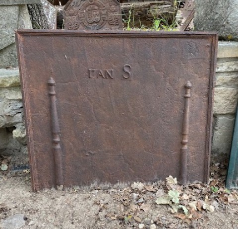 Plaque de cheminée ancienne